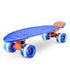 6'' Pp Deck Skateboard - Mini Cruiser Skateboard, Designed For Kids, Teens, And Adults (Blue)