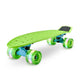 6'' Pp Deck Skateboard- Mini Cruiser Skateboard, Designed For Kids, Teens, And Adults (Green)