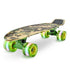 6'' Pp Deck Skateboard - Mini Cruiser Skateboard, Designed For Kids, Teens, And Adults (Camo)