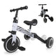 3 In 1 Kid Tricycles/Toddler Bike - Cute Toddler Bike For 10-36 Months Kids W/ Adjustable Seat Height And Removable Pedals