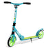 Lightweight And Foldable Kick Scooter - Adjustable Scooter For Teens And Adult, Alloy Deck With High Impact Wheels (Teal Blue)