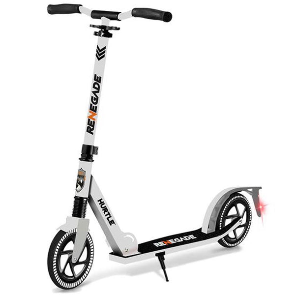 Lightweight And Foldable Kick Scooter - Adjustable Scooter For Teens And Adult, Alloy Deck With High Impact Wheels