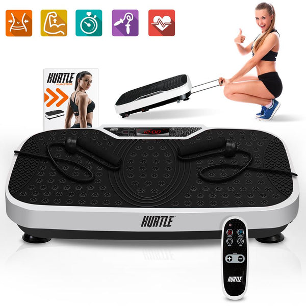 Standing Vibration Fitness Machine - Vibrating Platform Exercise & Workout Trainer With Adjustable Speed